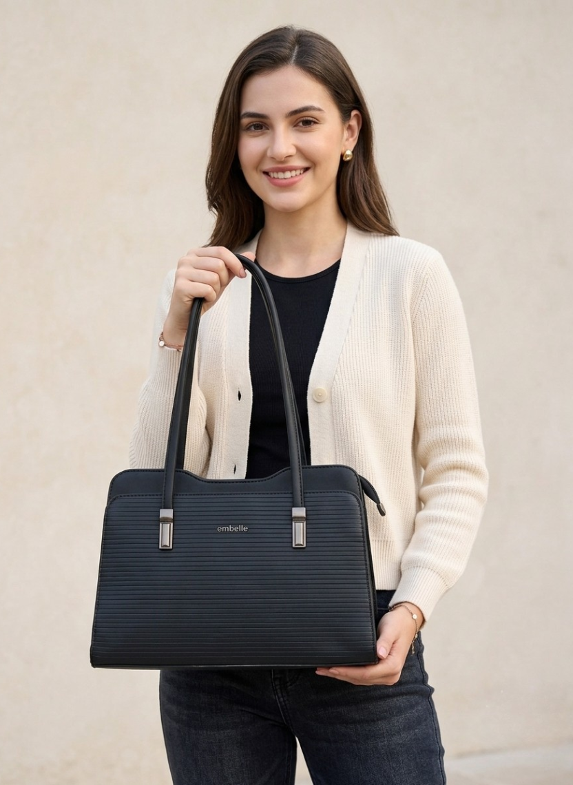 Classic Black Handbag