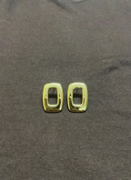 Golden Frame Earring