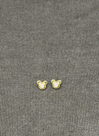 Small Bear Stud Earring