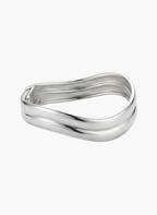 Silver Double Wave Kada