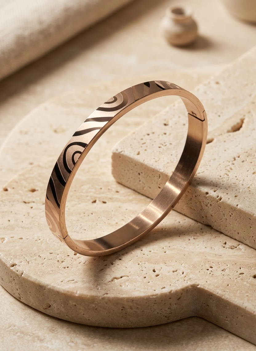 Rose Wave Men’s Kada