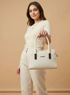 Classic White Handbag