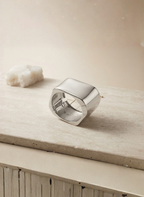 Square Silver Hinged Kada