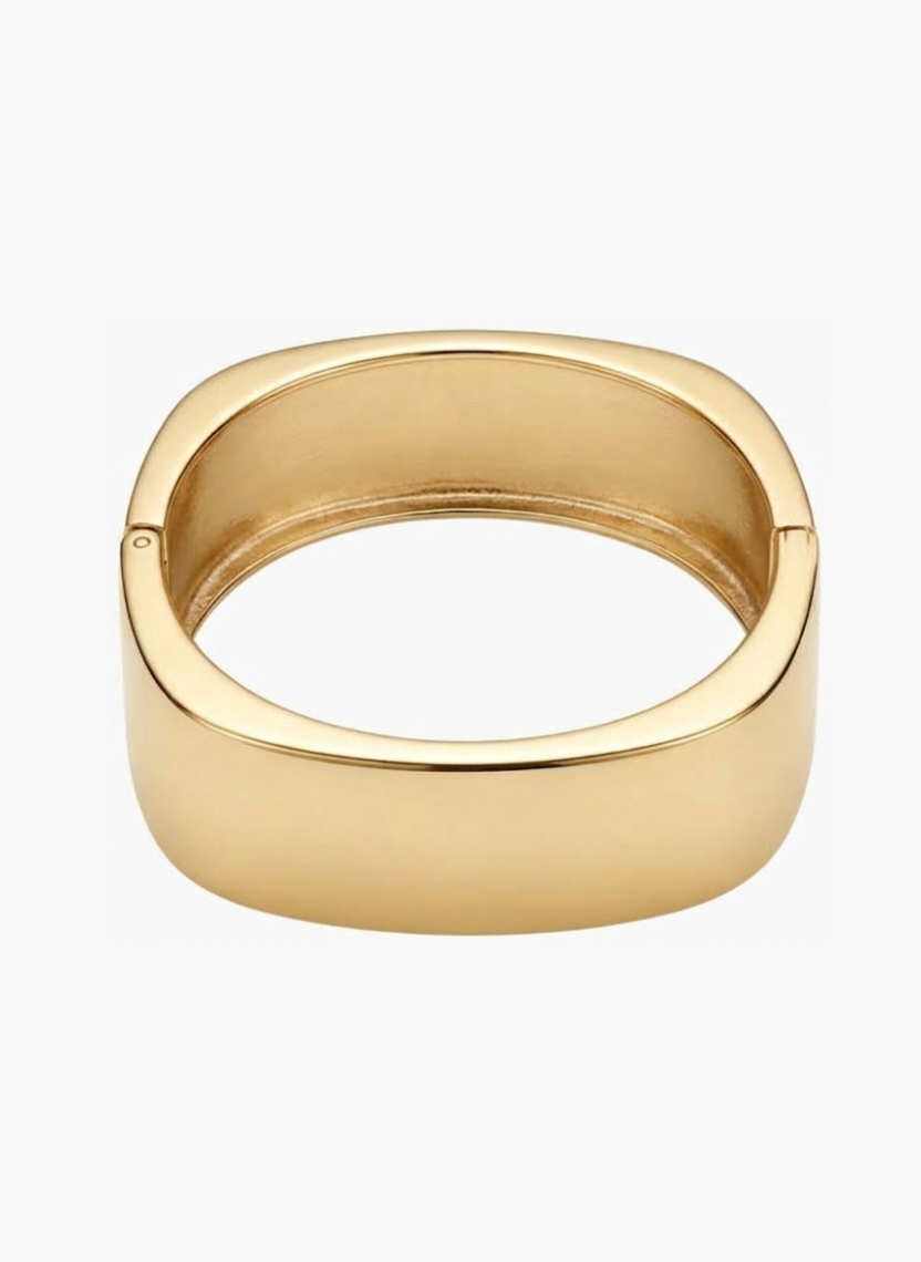 Polished Gold Wide Kada