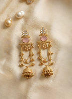 Pink Charm Kashmiri Earring
