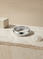Silver Hinged Statement Kada