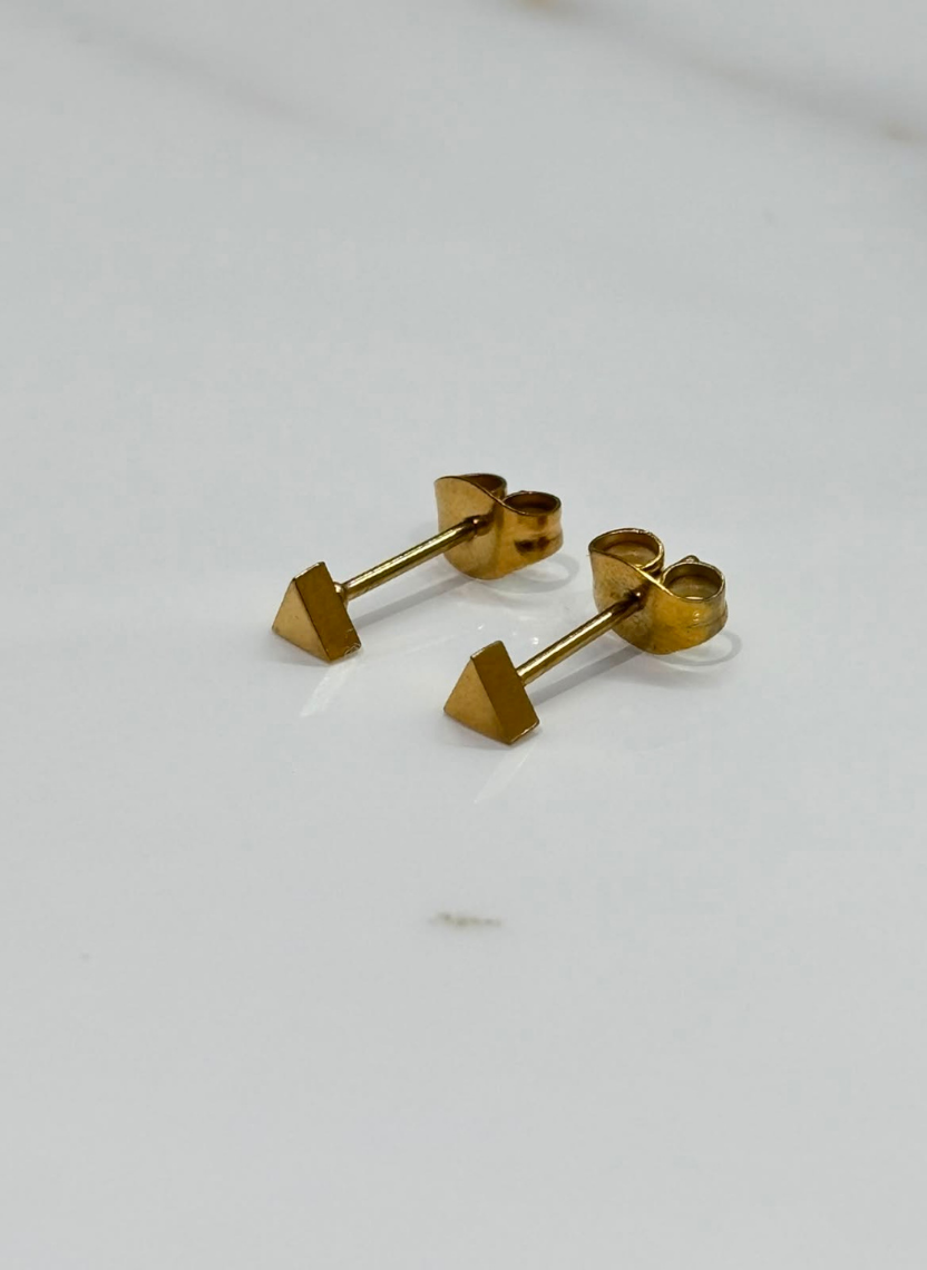 Pyramid Edge Earring Men’s Earring