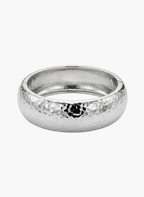 Hammered Silver Metallic Kada