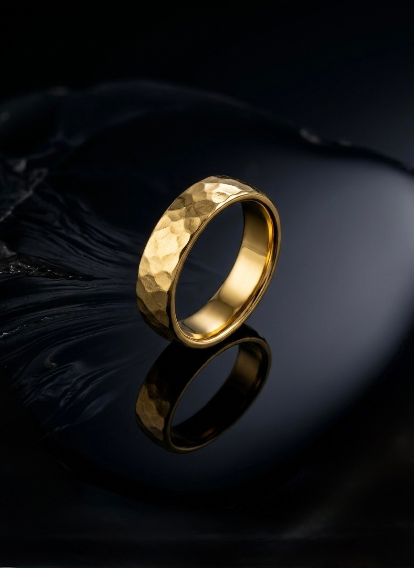 Luxe Texture Ring Men’s Ring