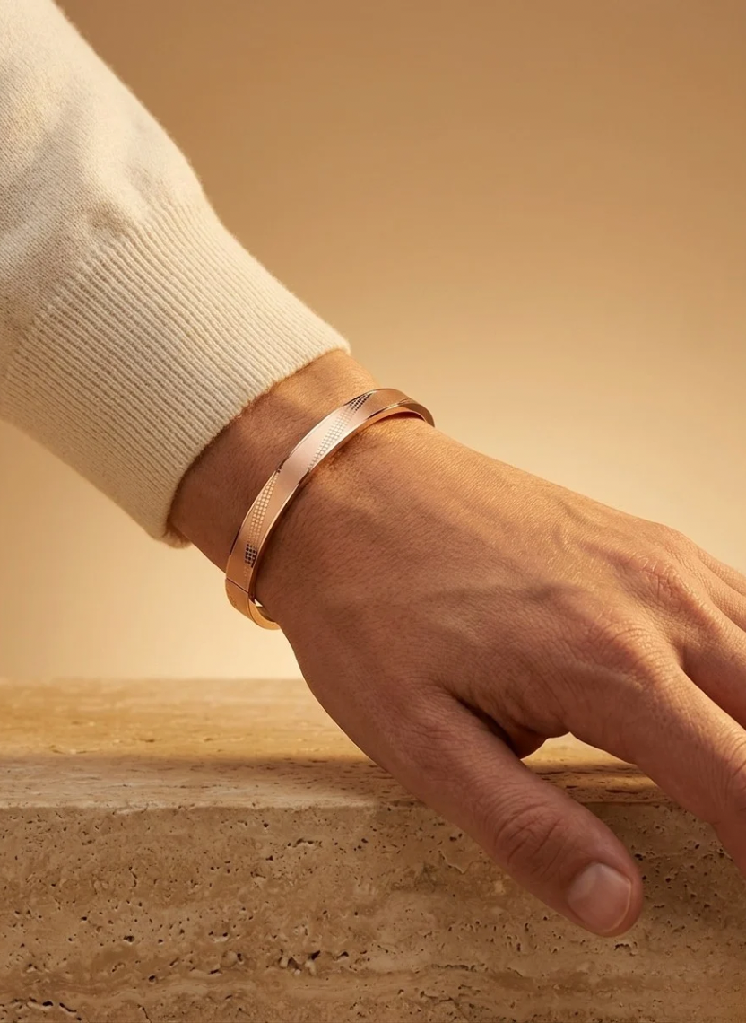 Rose Grid Men’s Kada