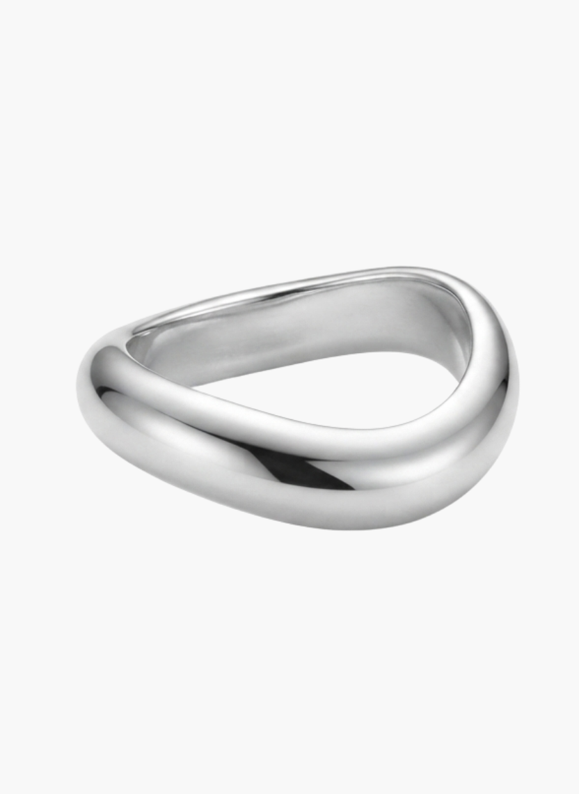 Organic Wave Silver Kada
