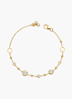 Gold Crystal Bracelet