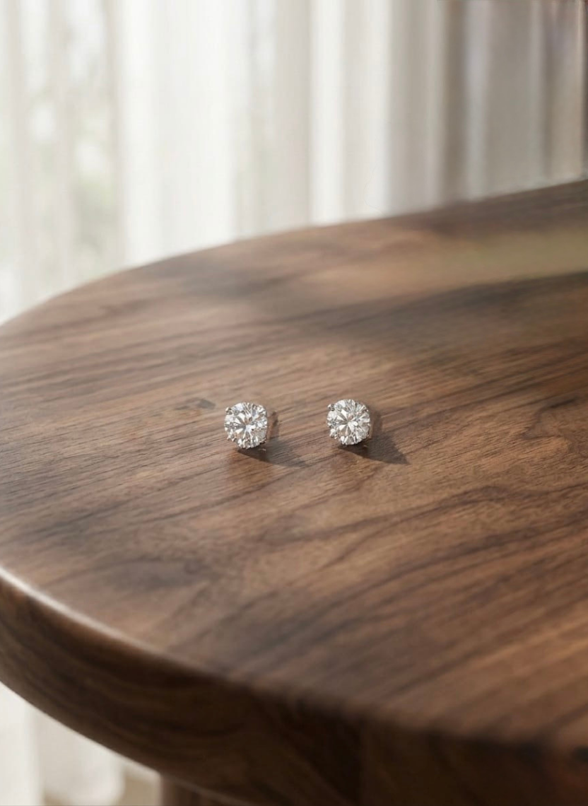 Shiny Stone Earring Men’s Earring
