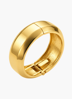 Gold Thick Hinge Kada