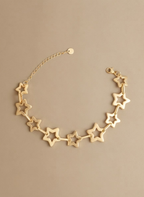 Gold Cutout Star Bracelet