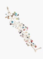 Raw Gemstone Branch Bracelet