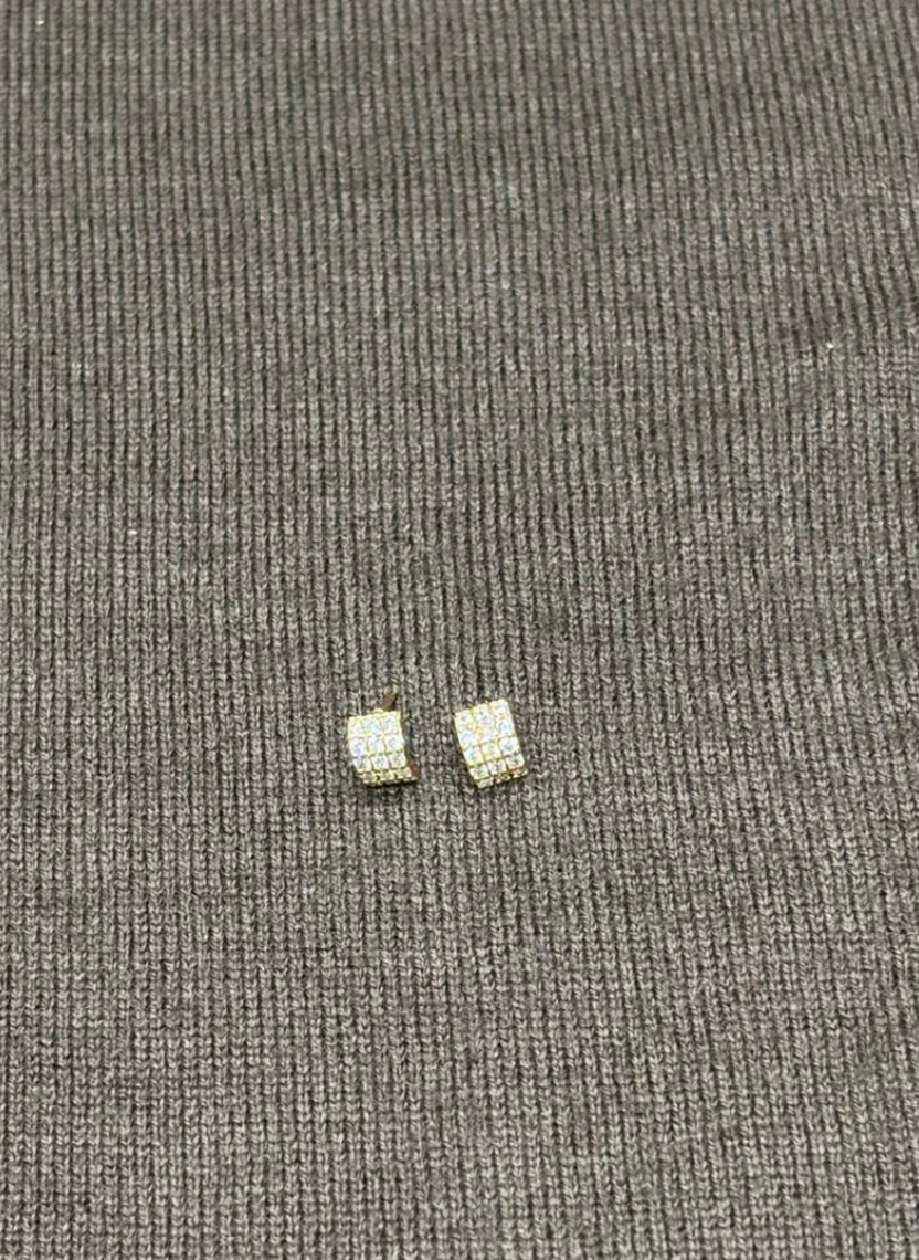 Tiny Spark Stud Earring