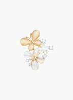 Butterfly Garden Floral Brooch