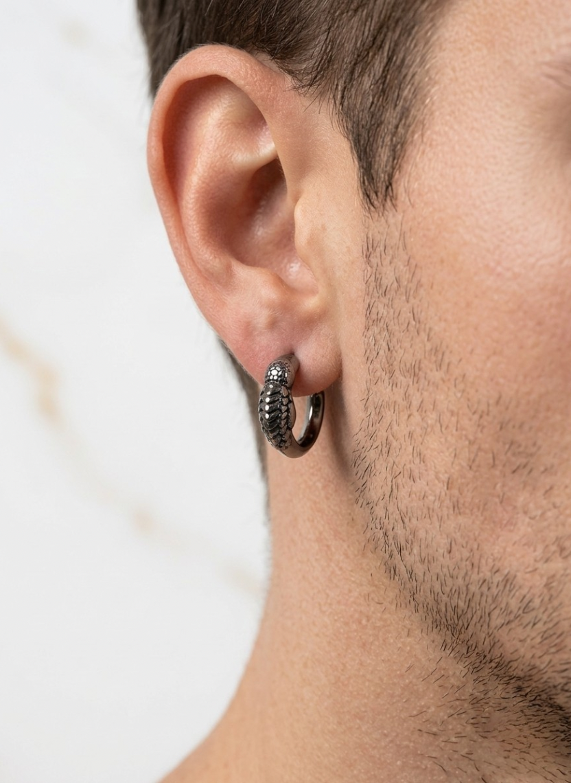 Viper Loop Earring Men’s Earring