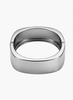 Silver Wide Hinge Kada