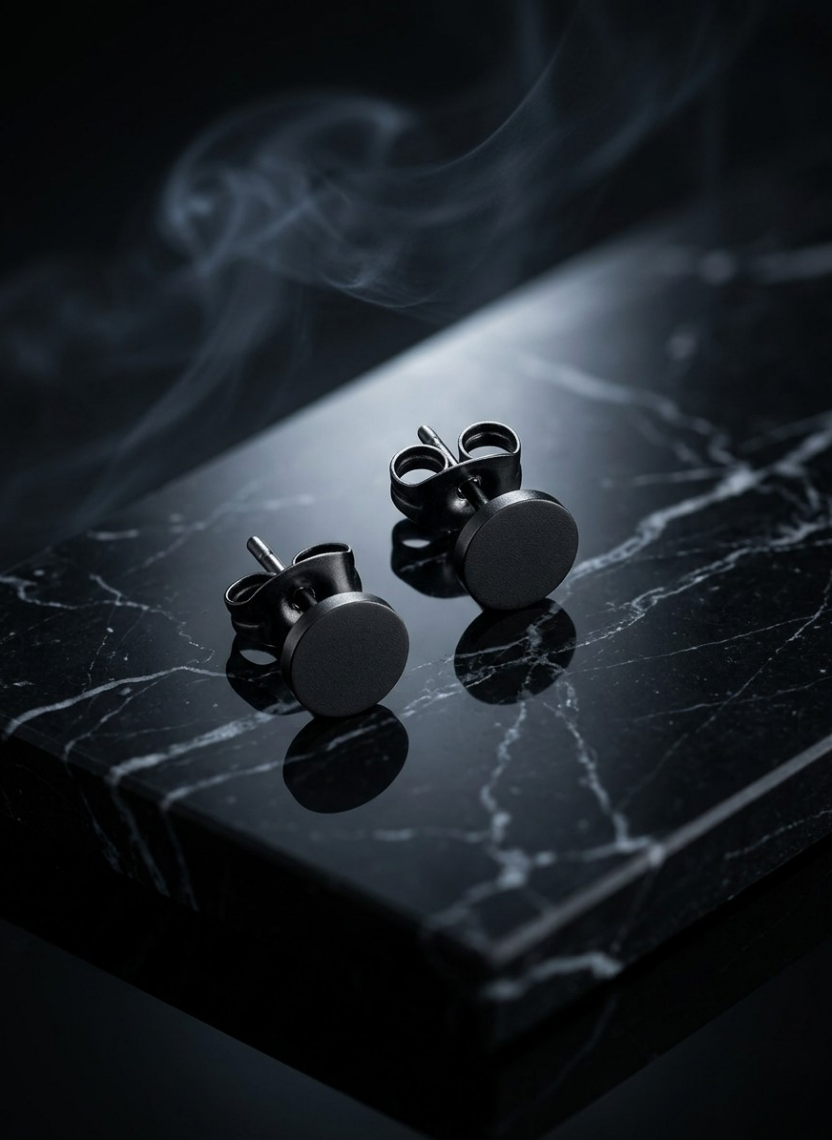 Midnight Dot Earring Men’s Earring