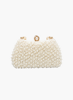Pearl Beaded Clutch