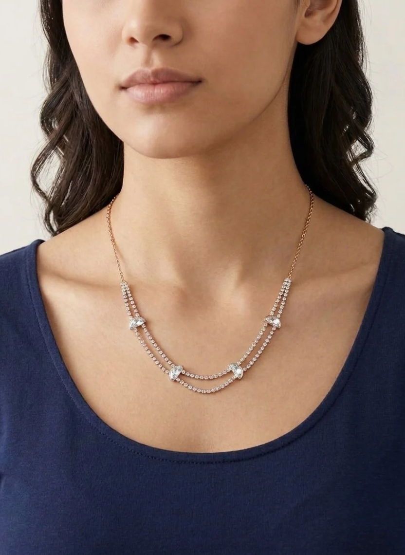 Strand Crystal Necklace