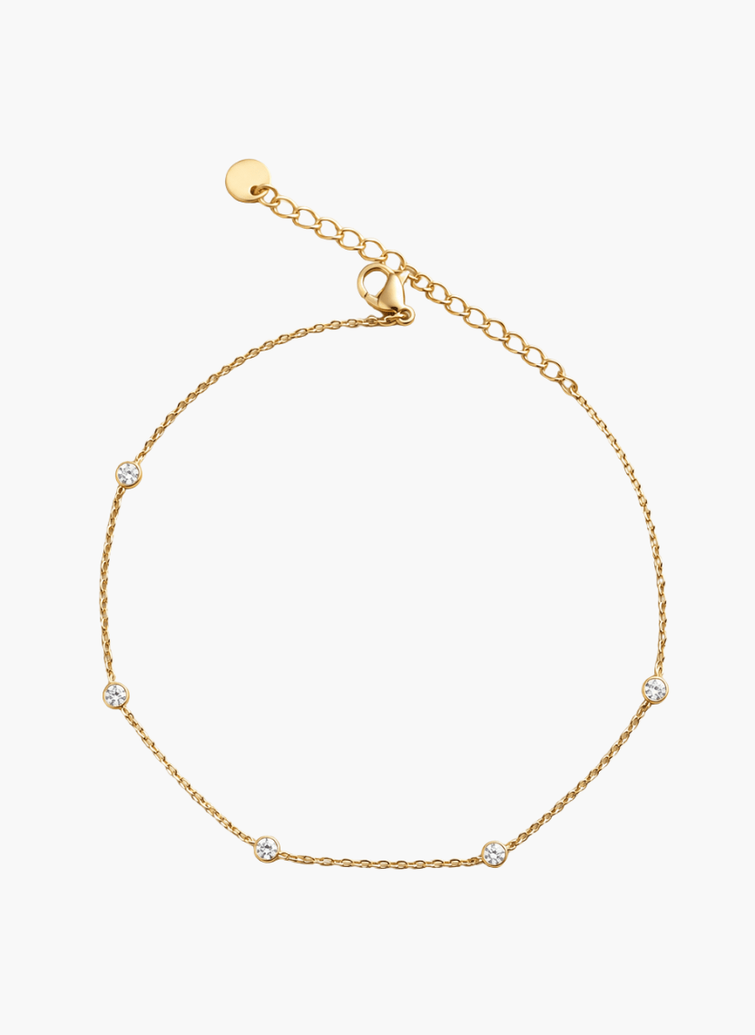 Aria Sparkle Anklet -  - Luxeria