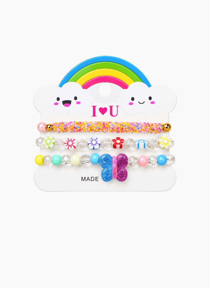 Butterfly Bloom Kids Bracelet - LEEM-BLT-003-F - Luxeria