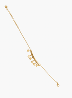 Butterfly Charm Gold Bracelet - LUXBLT-C3-1 - Luxeria