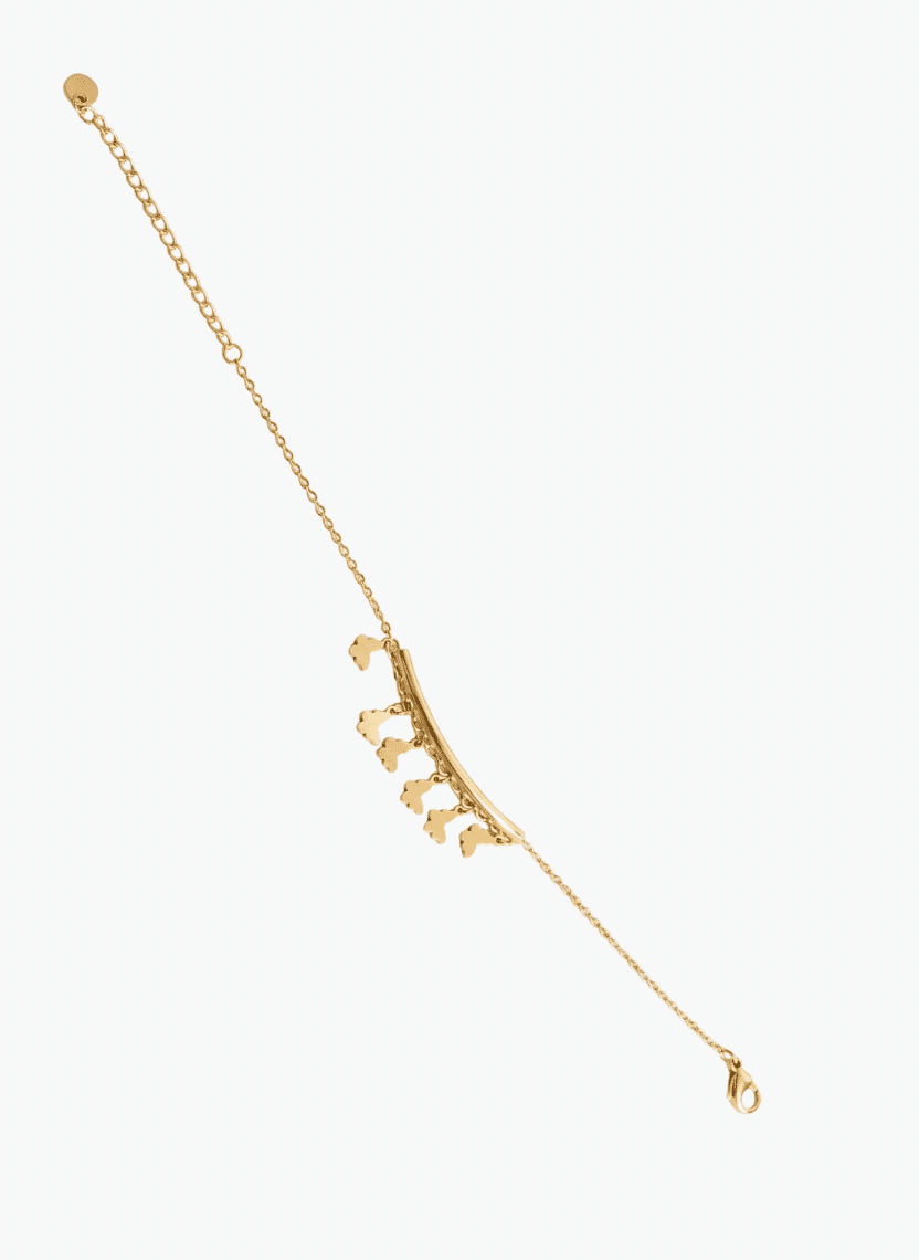 Butterfly Charm Gold Bracelet - LUXBLT-C3-1 - Luxeria