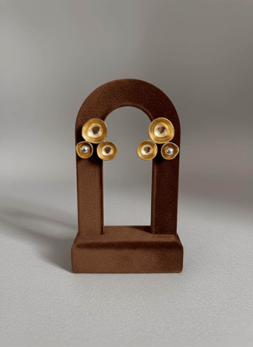 Byzantine Brass Earrings - WEB-E-004 - Luxeria