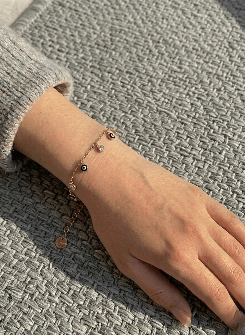 Charm Eye Bracelet - NAK-BLT-006 - Luxeria