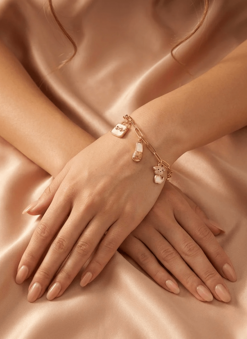 Classy Charm Bracelet - LUXBLT-C3-34 - Luxeria