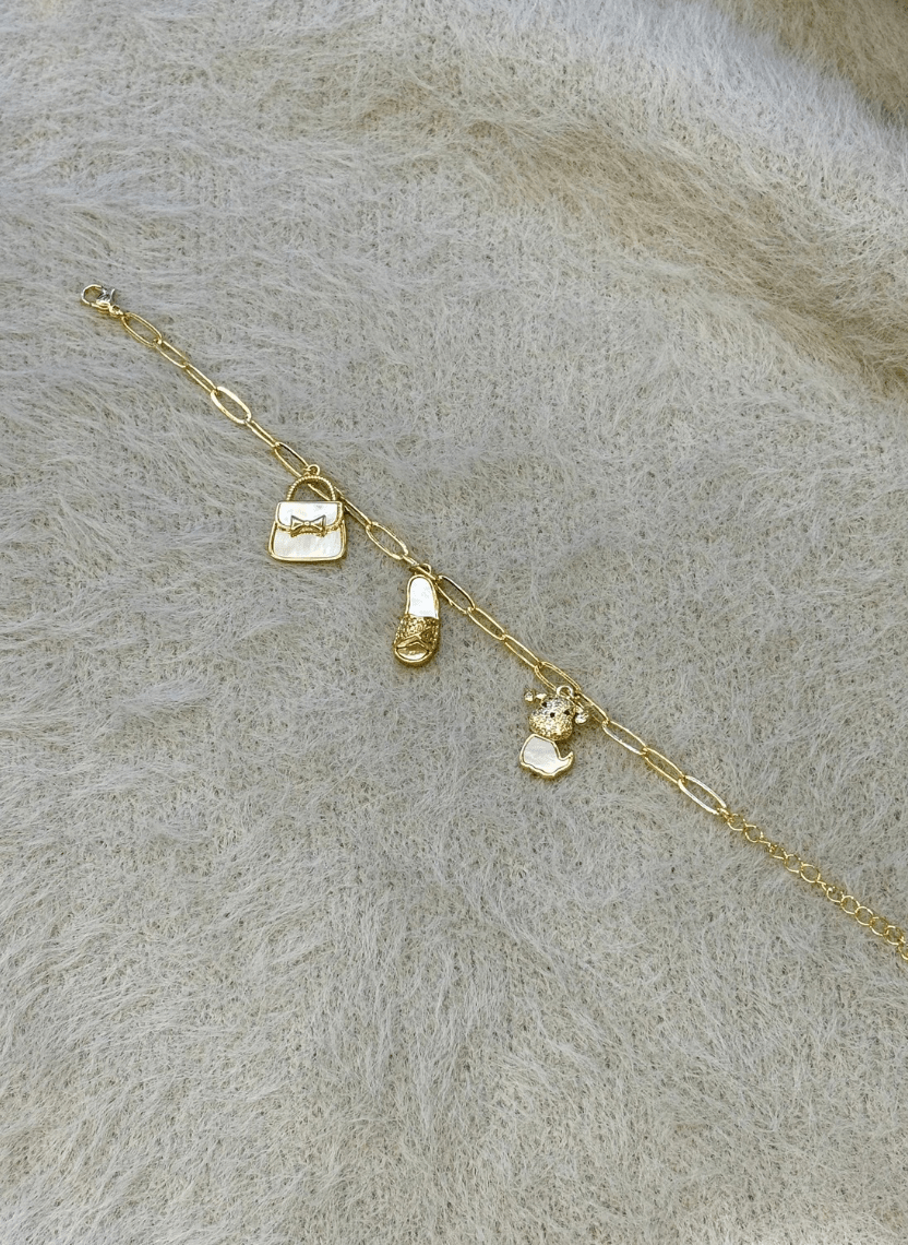 Classy Charm Bracelet - LUXBLT-C3-34 - Luxeria