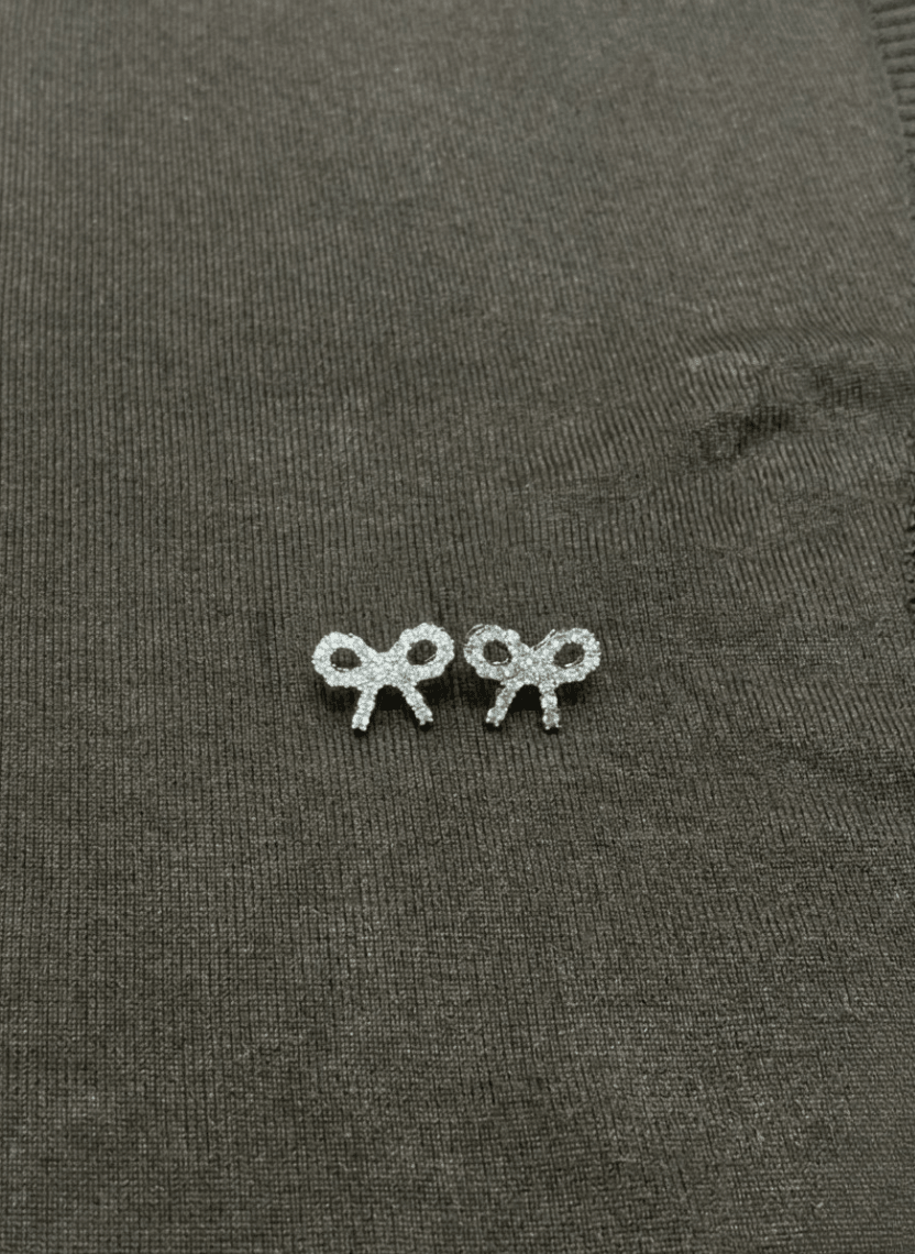 Cute Bow Stud Earrings - LUXEAR-AA5 - Luxeria