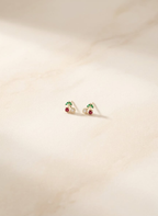 Cute Cherry Stud Earring - LUXEAR-AA9-2 - Luxeria