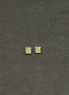 Diamond Glow Stud Earring - LUXEAR-AA3-1 - Luxeria