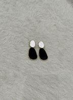 Dual Tone Earrings - EWS-EAR-010-4 - Luxeria