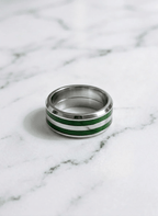 Emerald Line Ring Men’s Ring - HOT-RIN-010 - Luxeria