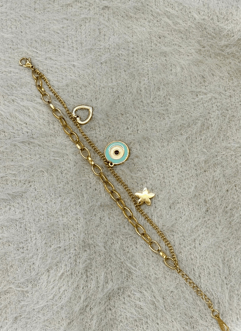 Evil Eye Bracelet - LUXBLT-C3-4 - Luxeria