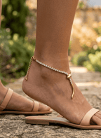 Glitz & Glide Snake Anklet -  - Luxeria