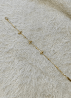 Gold Bead Bracelet - NAK-BLT-004 - Luxeria
