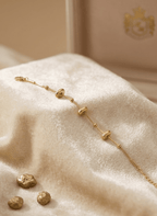 Gold Bead Bracelet - NAK-BLT-004 - Luxeria
