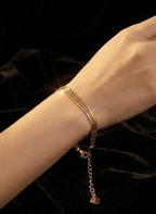 Gold Bracelet - LUXBLT-C3-7 - Luxeria