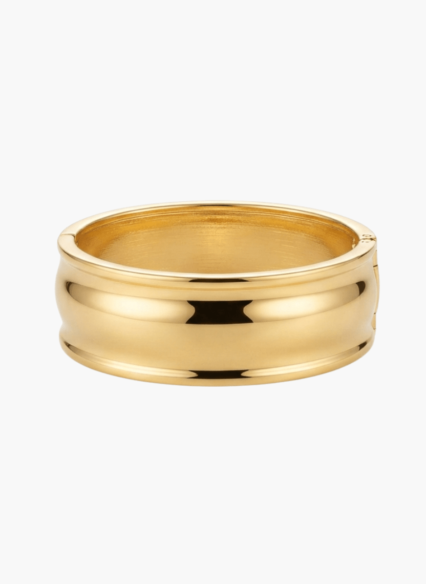 Gold Curved Kada -  - Luxeria