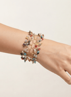 Gold Raw Stone Branch Bracelet - LUXBLT-A3-6 - Luxeria