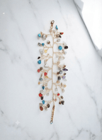 Gold Raw Stone Branch Bracelet - LUXBLT-A3-6 - Luxeria