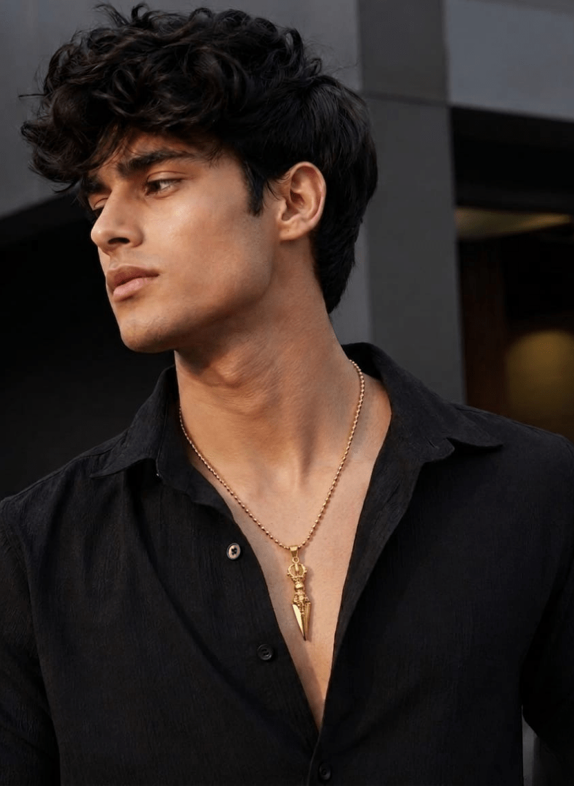 Gold Spike Pendant / Men’s Chain - EWS-CHA-013-2 - Luxeria