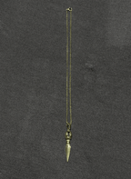 Gold Spike Pendant / Men’s Chain - EWS-CHA-013-2 - Luxeria